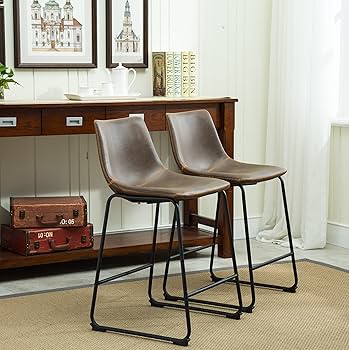 Amazon.com: Roundhill Furniture Lotusville Vintage PU